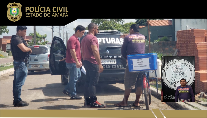 POLÍCIA CIVIL PRENDE HOMEM ACUSADO PELO CRIME DE AMEAÇA EM MACAPÁ